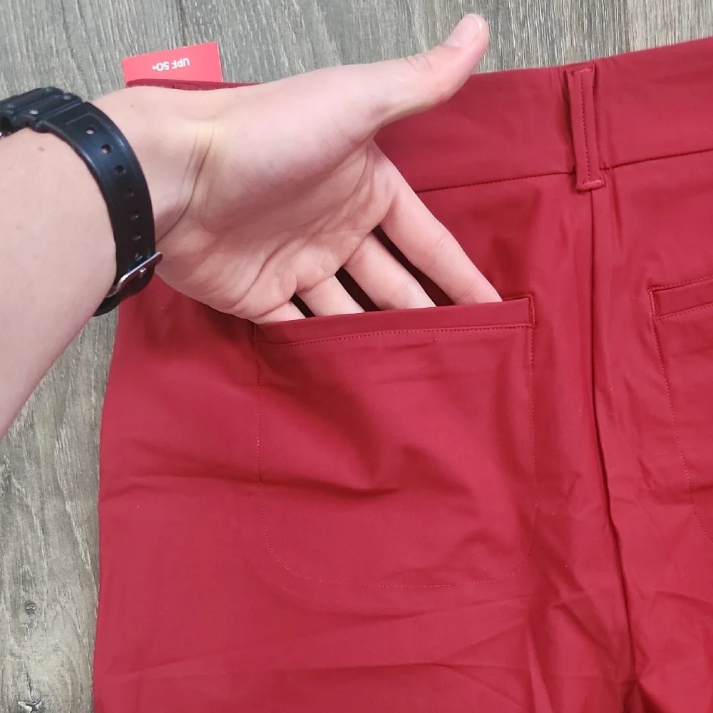SPANX High Waist Burgundy Shaping Shorts - Medium - NWT - Picture 4 of 5